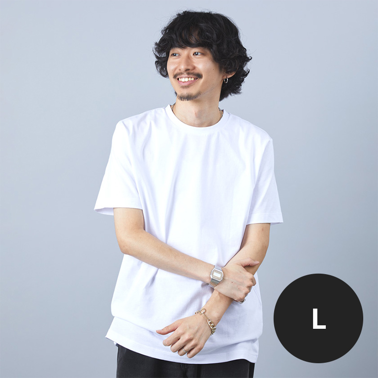 WAVE 点字 チャリティ Tシャツ WHITE Lサイズ FRONT