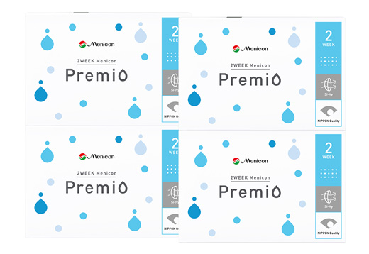 2WEEKメニコン プレミオ（×4箱）