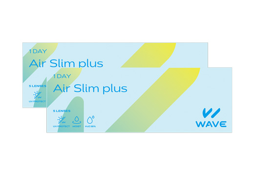 WAVEワンデー エアスリム plus  5枚入り（×2箱）