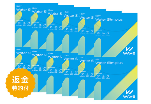 WAVEワンデー ウォータースリム plus 30枚入り（×12箱）