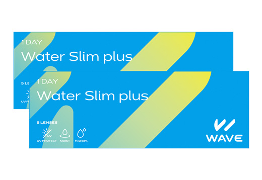 WAVEワンデー ウォータースリム plus 5枚入り（×2箱）