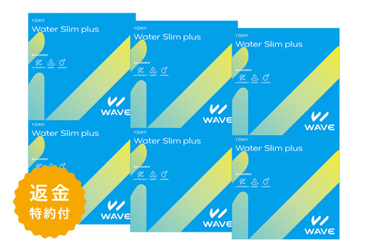 WAVEワンデー ウォータースリム plus 60枚入り（×6箱）